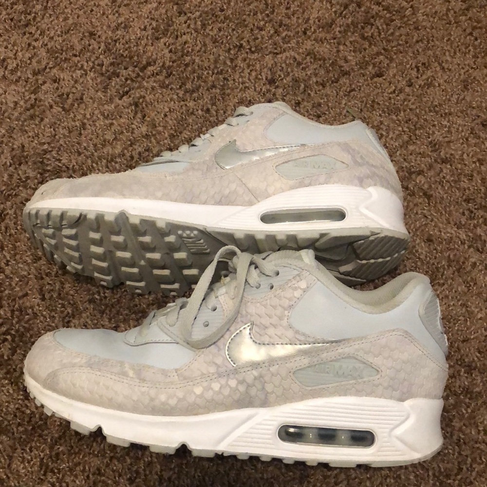 Blue nike air max’s